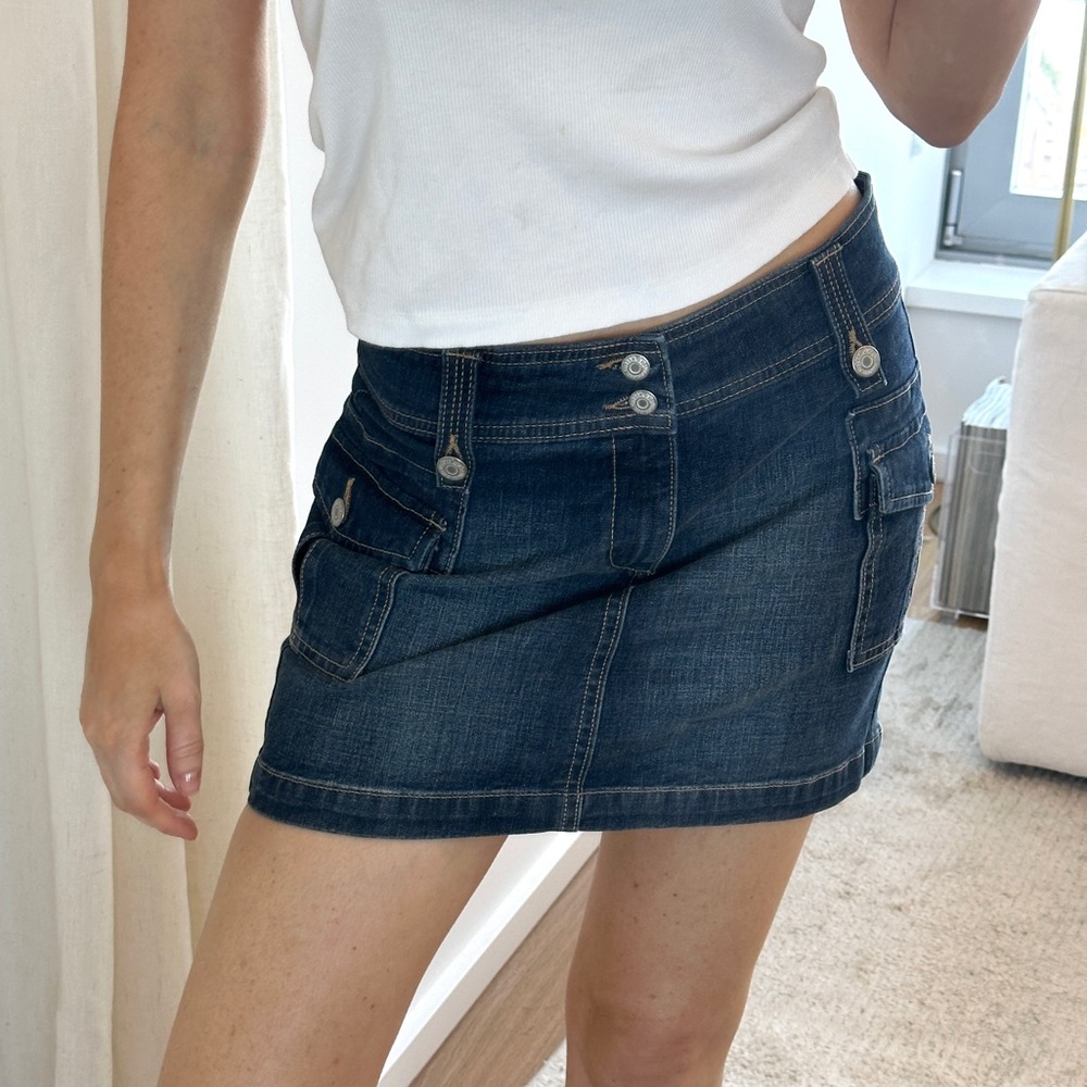 Y2K 90s collection Denim Mini Skirt